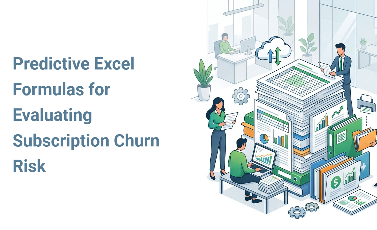 Predictive Excel Formulas for Evaluating Subscription Churn Risk