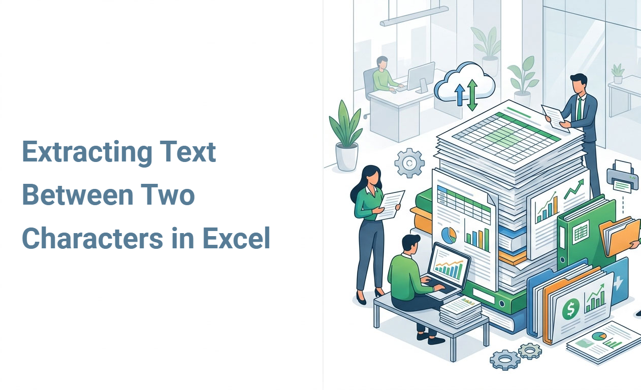 Extracting Text Between Two Characters in Excel