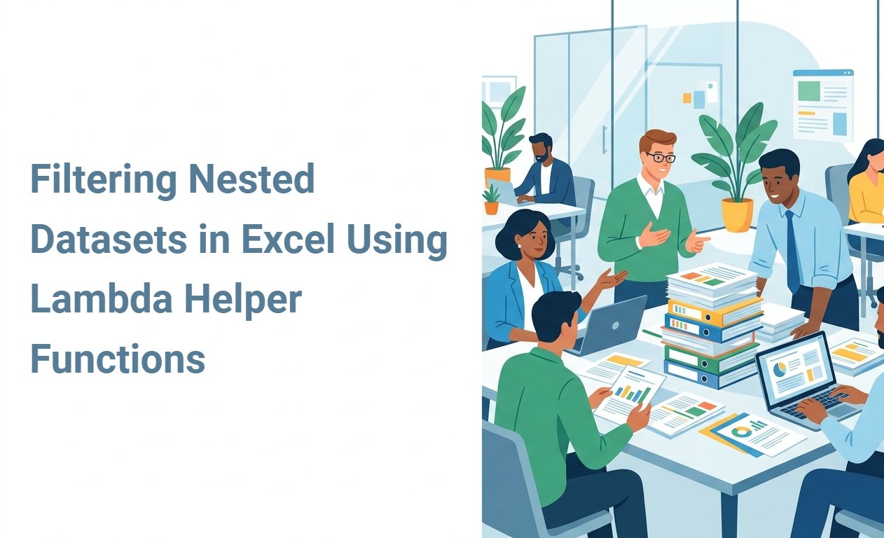 Filtering Nested Datasets in Excel Using Lambda Helper Functions