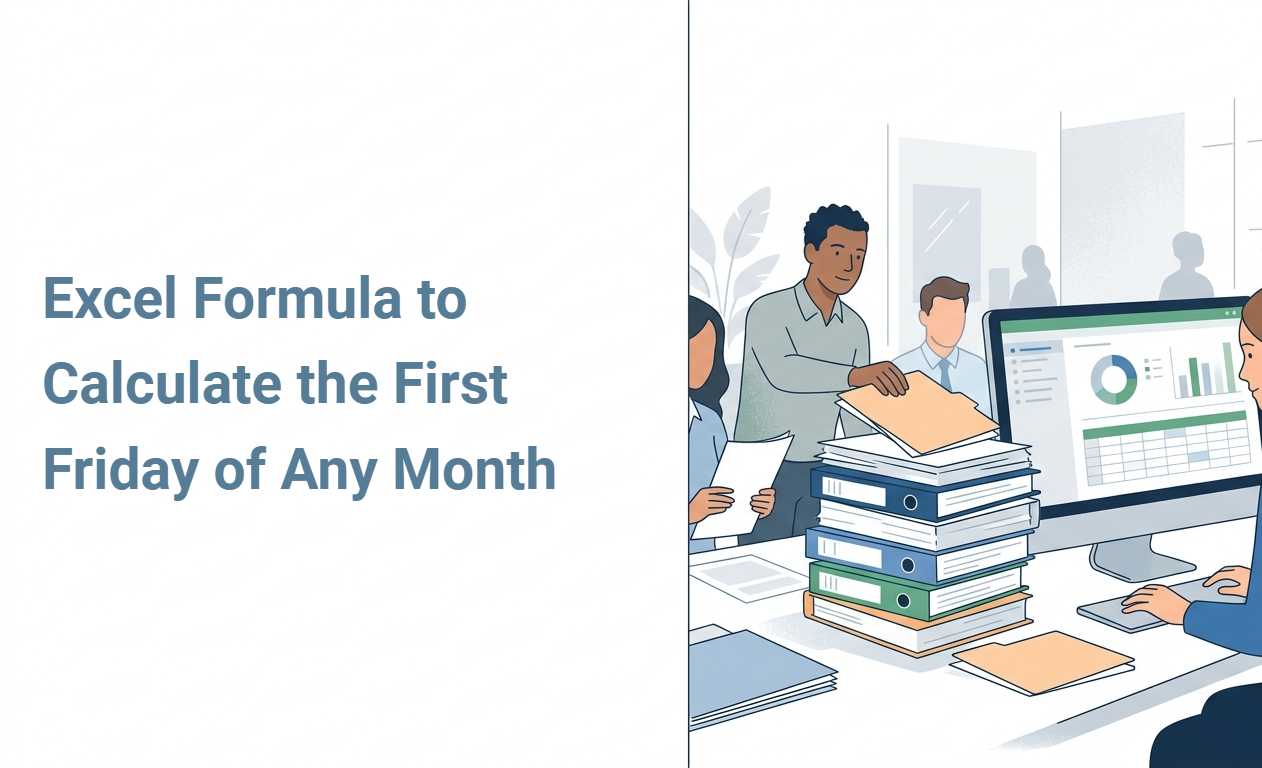 Excel Formula to Calculate the First Friday of Any Month
