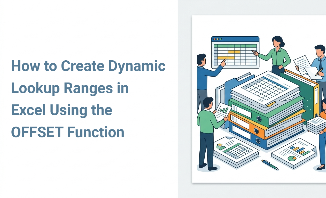 How to Create Dynamic Lookup Ranges in Excel Using the OFFSET Function
