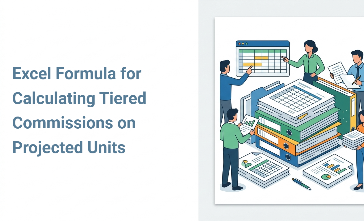 Excel Formula for Calculating Tiered Commissions on Projected Units