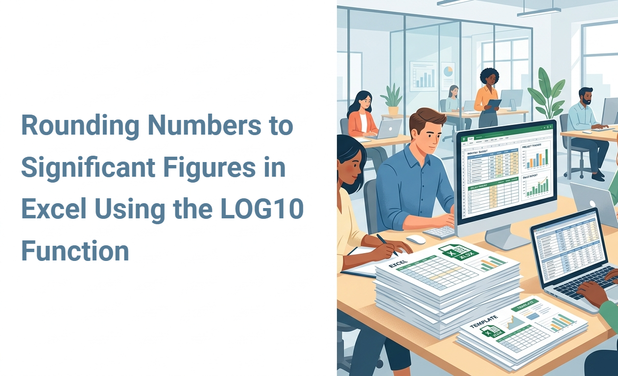 Rounding Numbers to Significant Figures in Excel Using the LOG10 Function