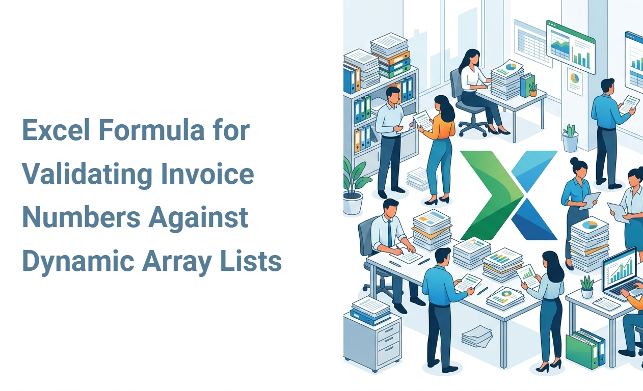 Excel Formula for Validating Invoice Numbers Against Dynamic Array Lists