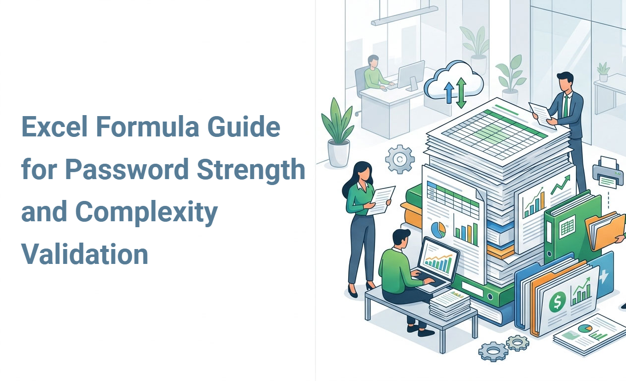 Excel Formula Guide for Password Strength and Complexity Validation