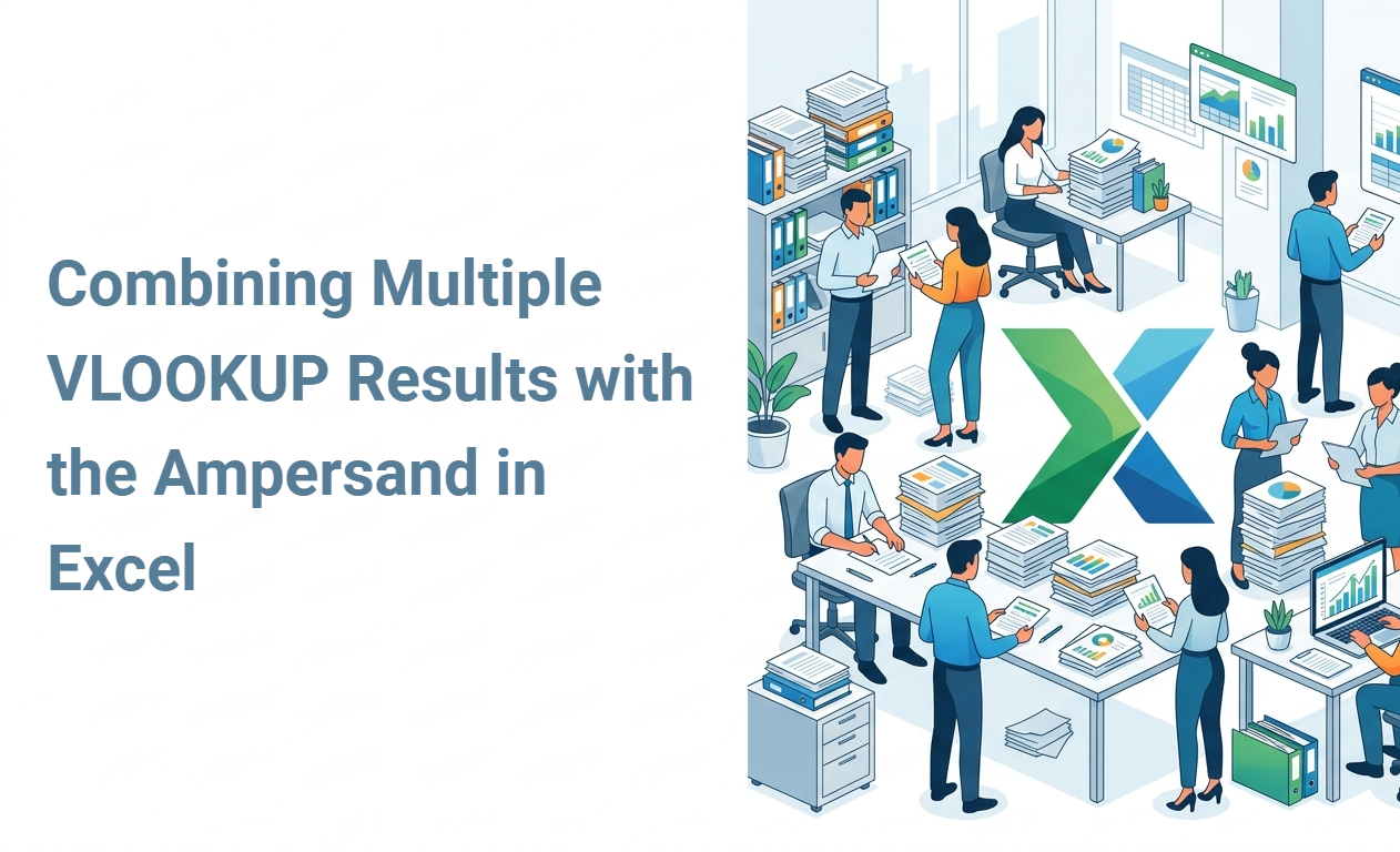 Combining Multiple VLOOKUP Results with the Ampersand in Excel