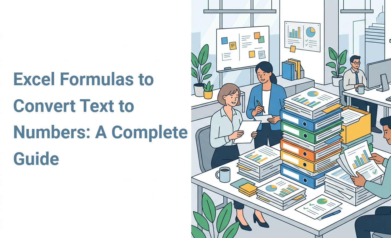 Excel Formulas to Convert Text to Numbers: A Complete Guide