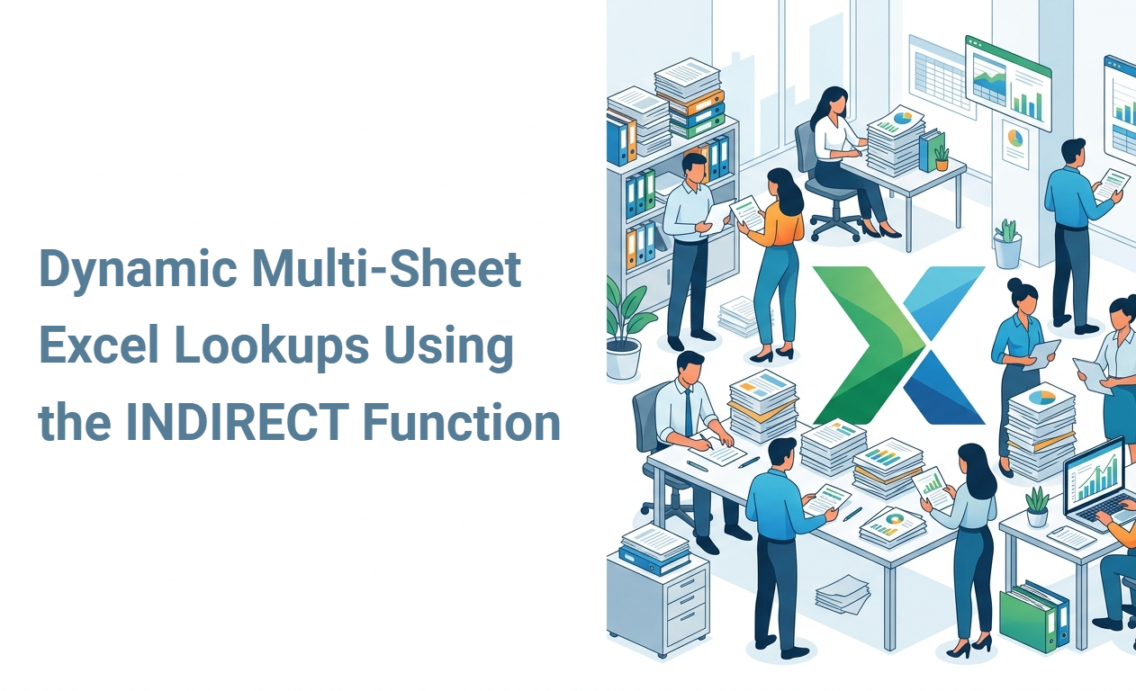 Dynamic Multi-Sheet Excel Lookups Using the INDIRECT Function