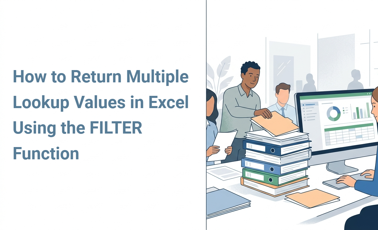 How to Return Multiple Lookup Values in Excel Using the FILTER Function