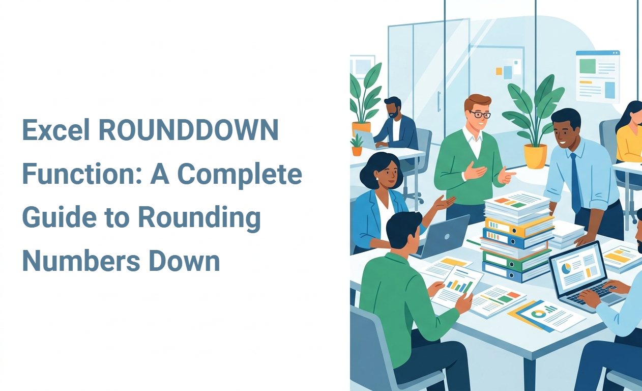 Excel ROUNDDOWN Function: A Complete Guide to Rounding Numbers Down
