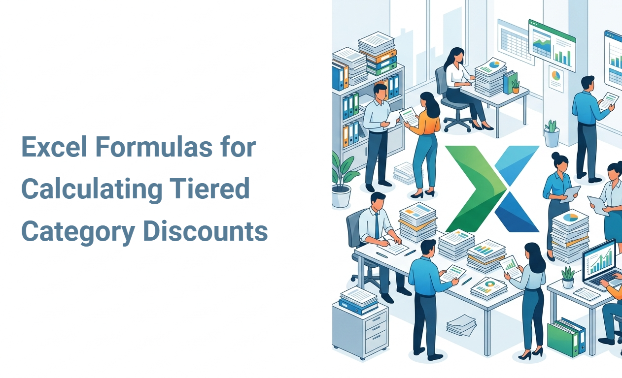 Excel Formulas for Calculating Tiered Category Discounts