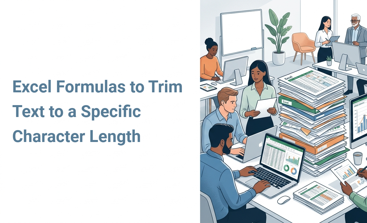 Excel Formulas to Trim Text to a Specific Character Length