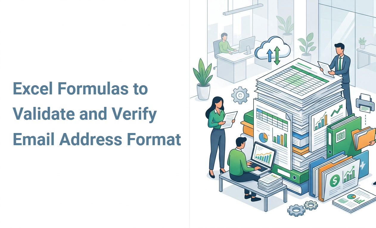 Excel Formulas to Validate Email Address Format