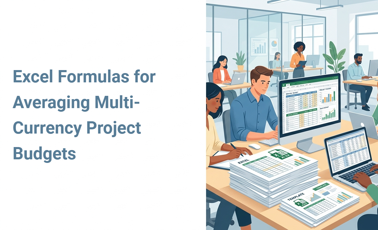 Excel Formulas for Averaging Multi-Currency Project Budgets