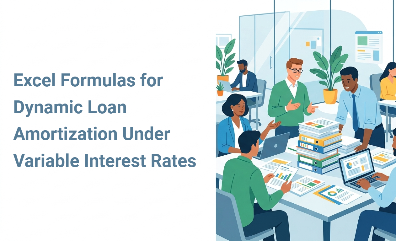 Excel Formulas for Dynamic Loan Amortization Under Variable Interest Rates