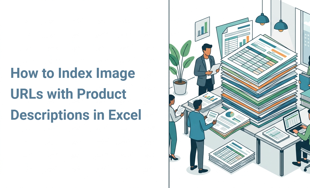 How to Index Image URLs with Product Descriptions in Excel