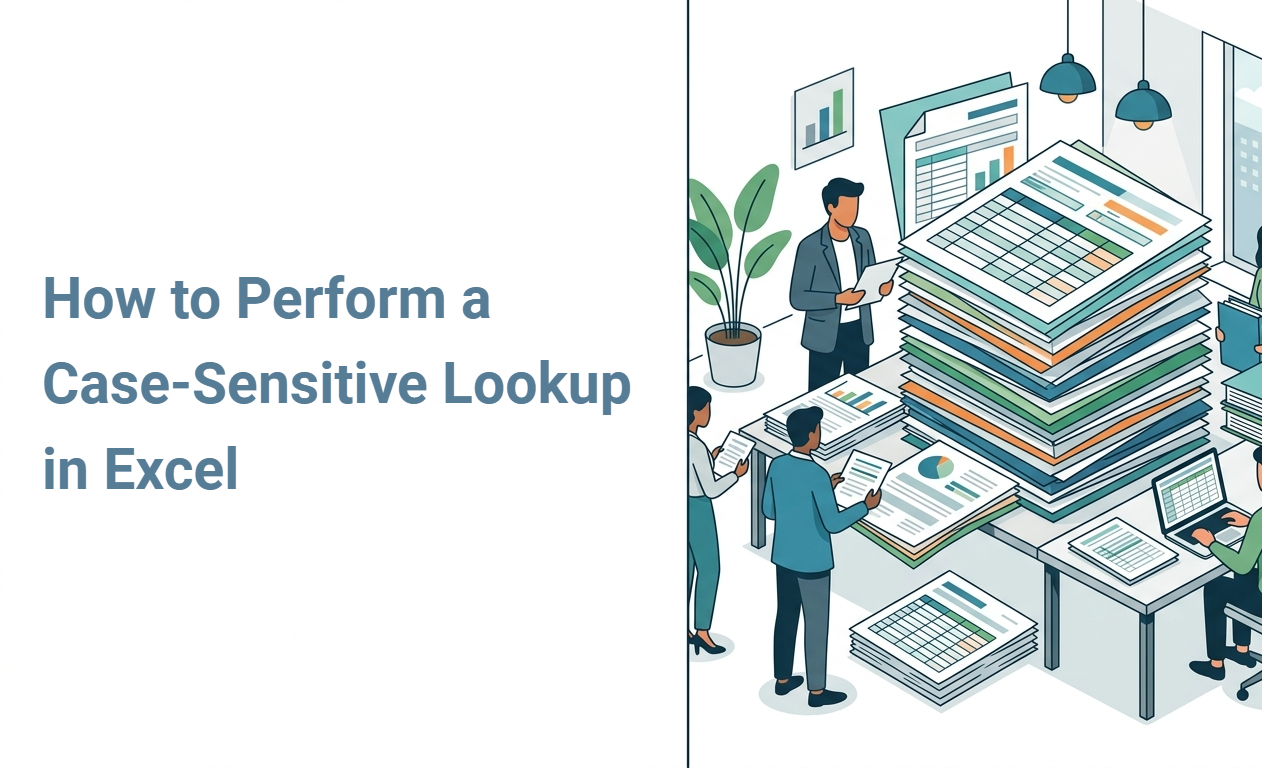 How to Perform a Case-Sensitive Lookup in Excel