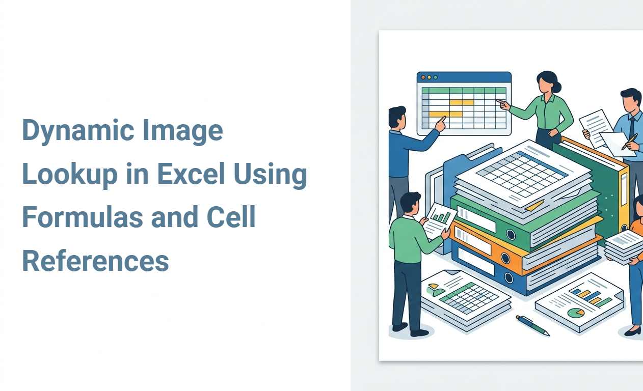 Dynamic Image Lookup in Excel Using Formulas and Cell References