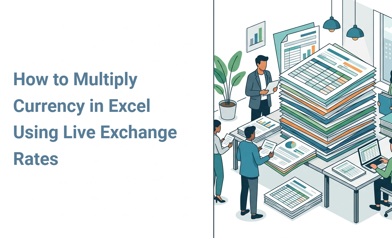 How to Multiply Currency in Excel Using Live Exchange Rates