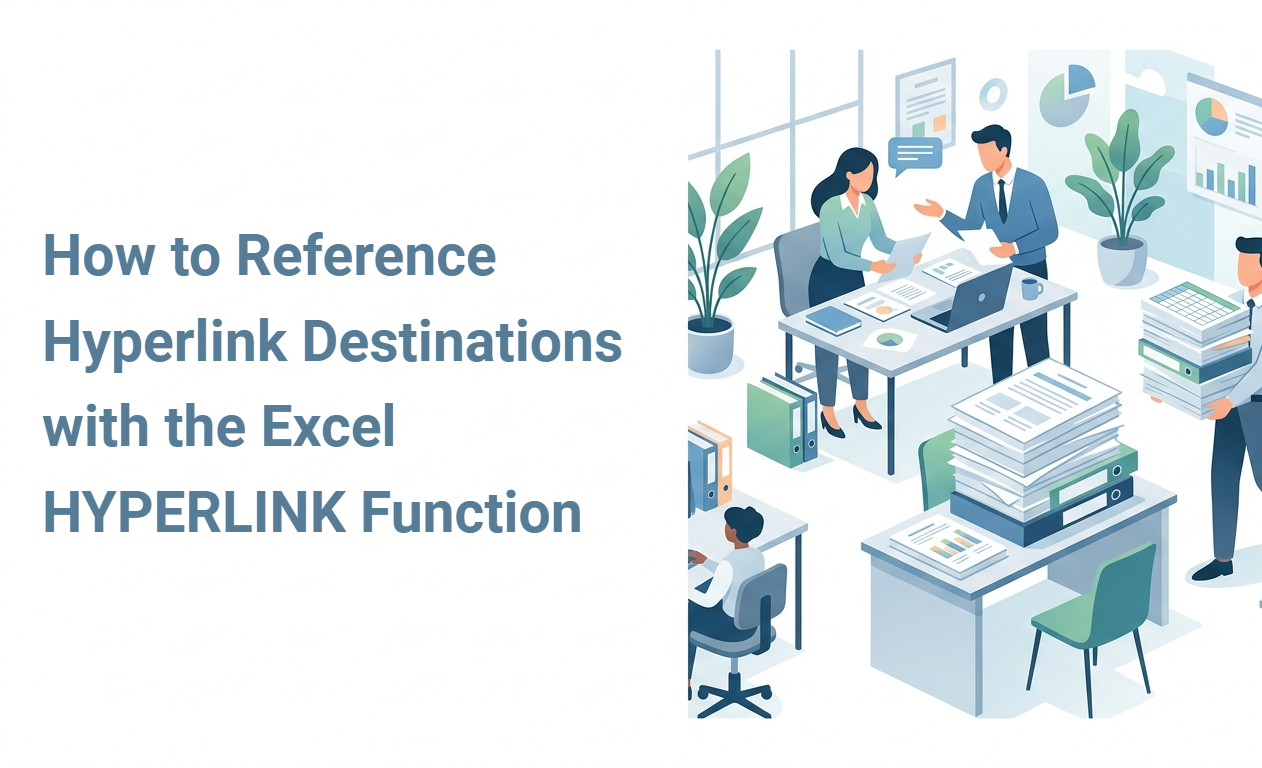 How to Reference Hyperlink Destinations with the Excel HYPERLINK Function