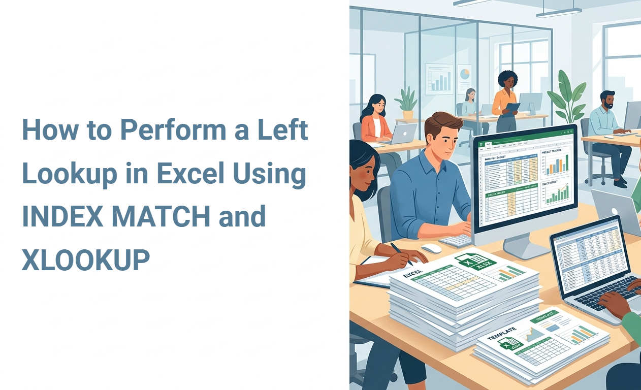 How to Perform a Left Lookup in Excel Using INDEX MATCH and XLOOKUP