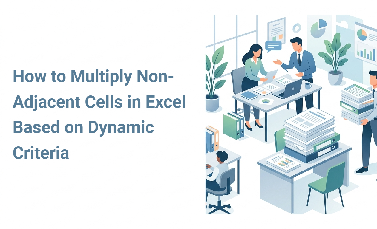 How to Multiply Non-Adjacent Cells in Excel Based on Dynamic Criteria