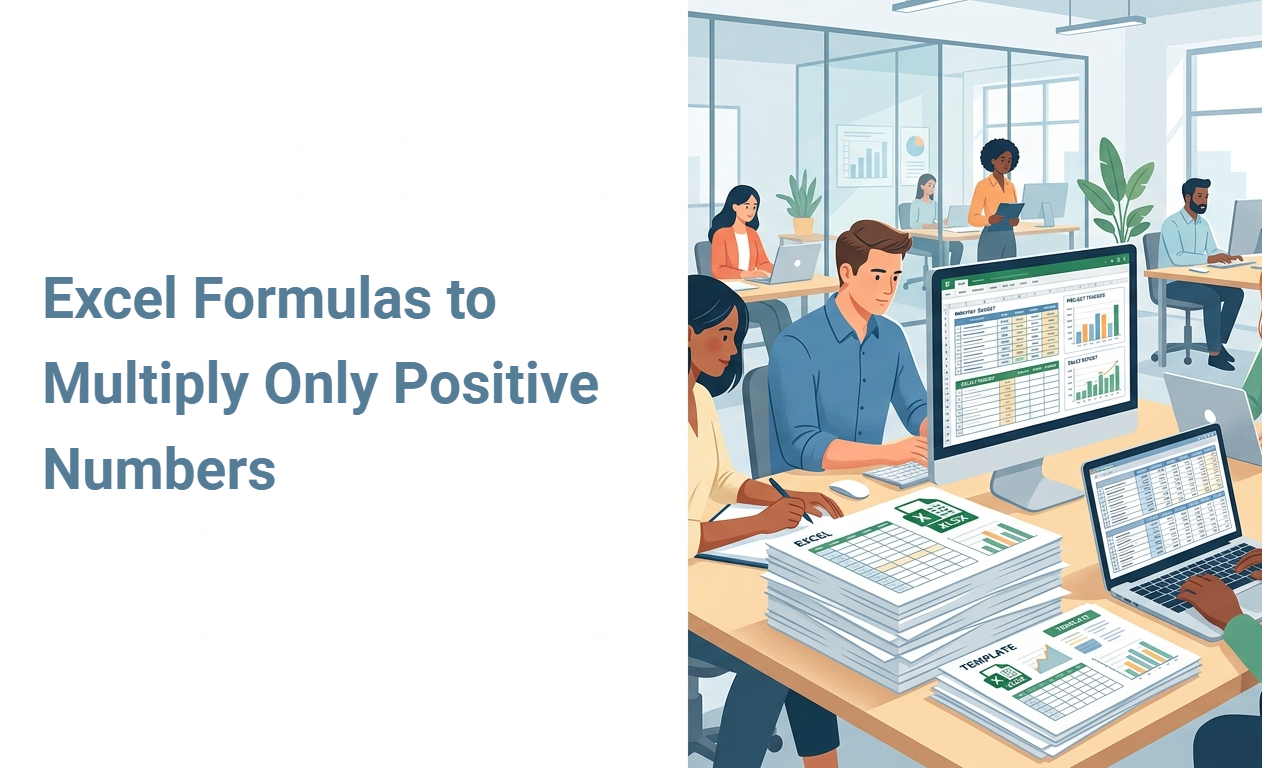 Excel Formulas to Multiply Only Positive Numbers
