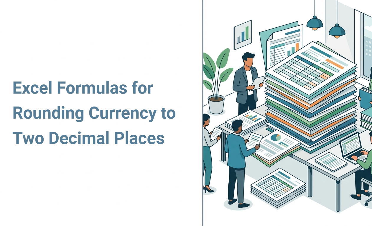Excel Formulas for Rounding Currency to Two Decimal Places