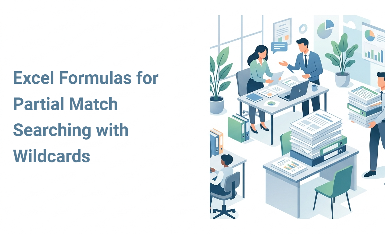 Excel Formulas for Partial Match Searching with Wildcards