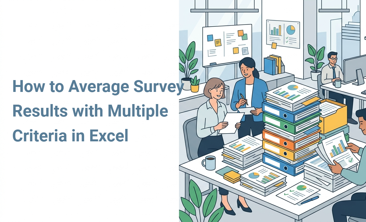 How to Average Survey Results with Multiple Criteria in Excel