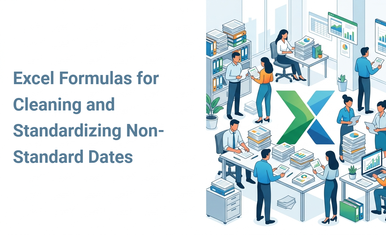 Excel Formulas for Cleaning and Standardizing Non-Standard Dates