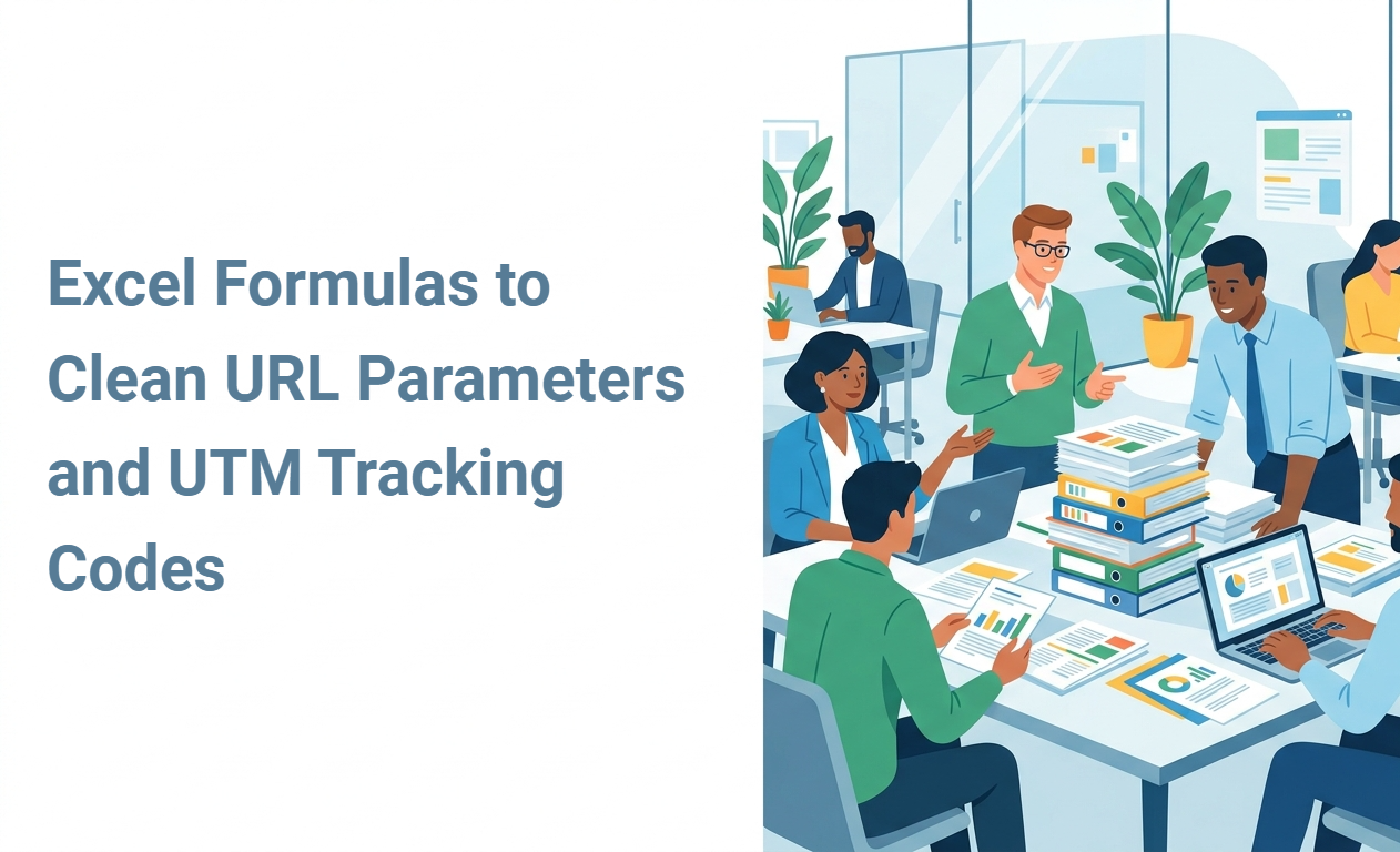 Excel Formulas to Clean URL Parameters and UTM Tracking Codes