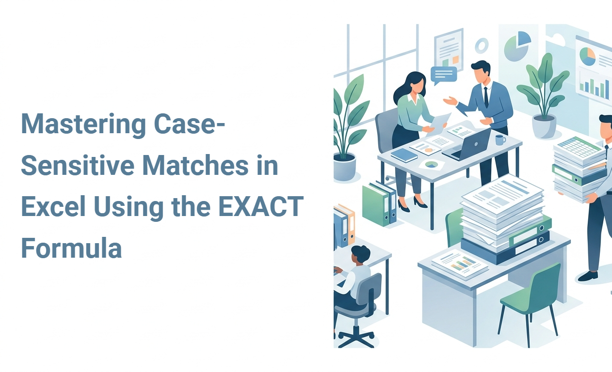 Mastering Case-Sensitive Matches in Excel Using the EXACT Formula
