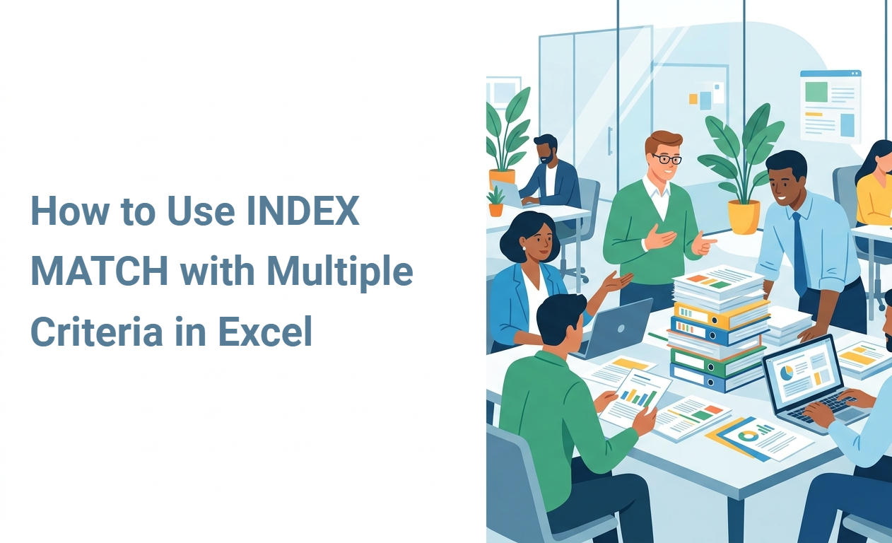 How to Use INDEX MATCH with Multiple Criteria in Excel