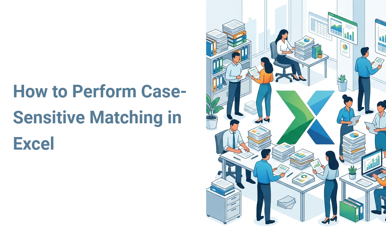 How to Perform Case-Sensitive Matching in Excel