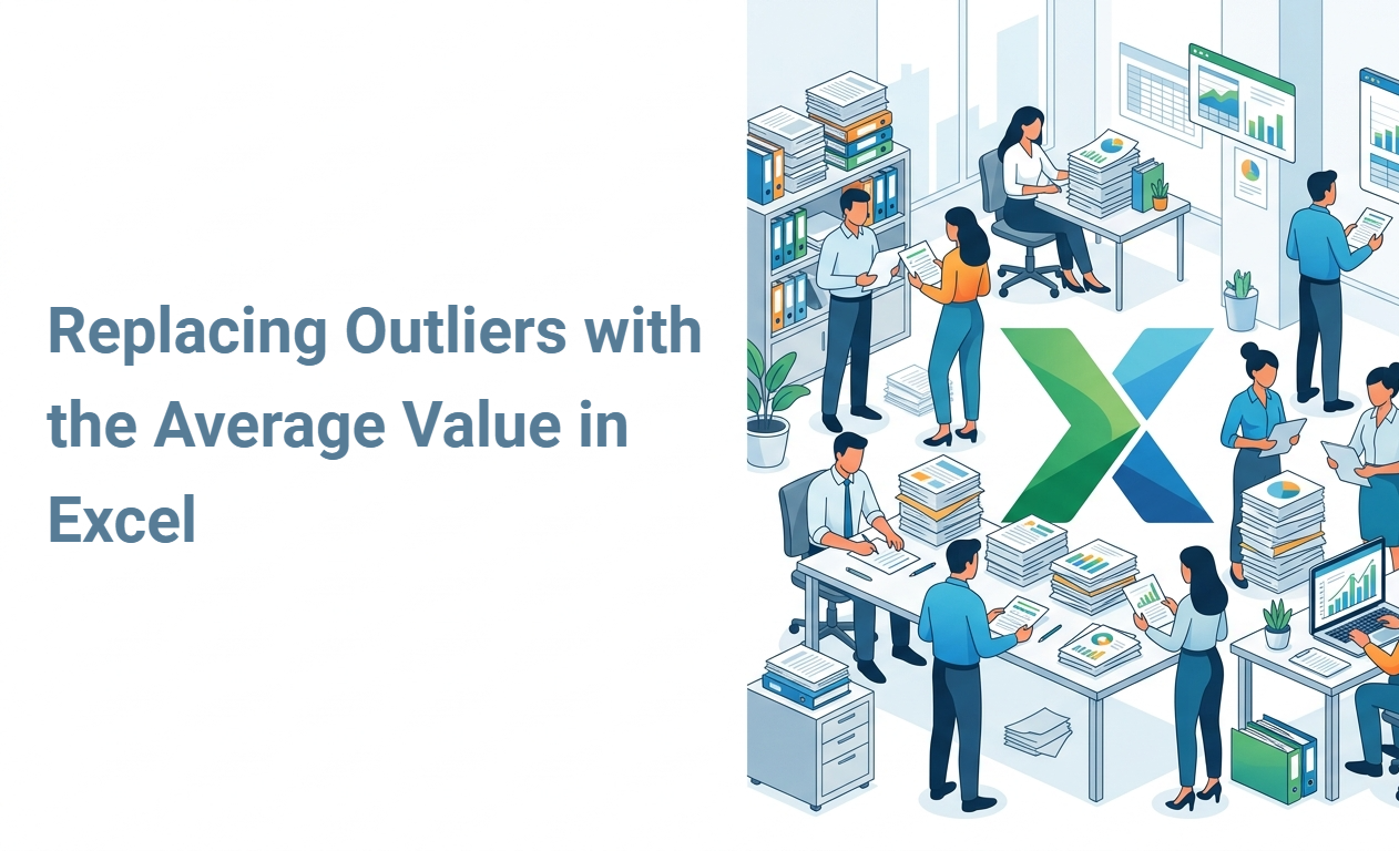 Replacing Outliers with the Average Value in Excel