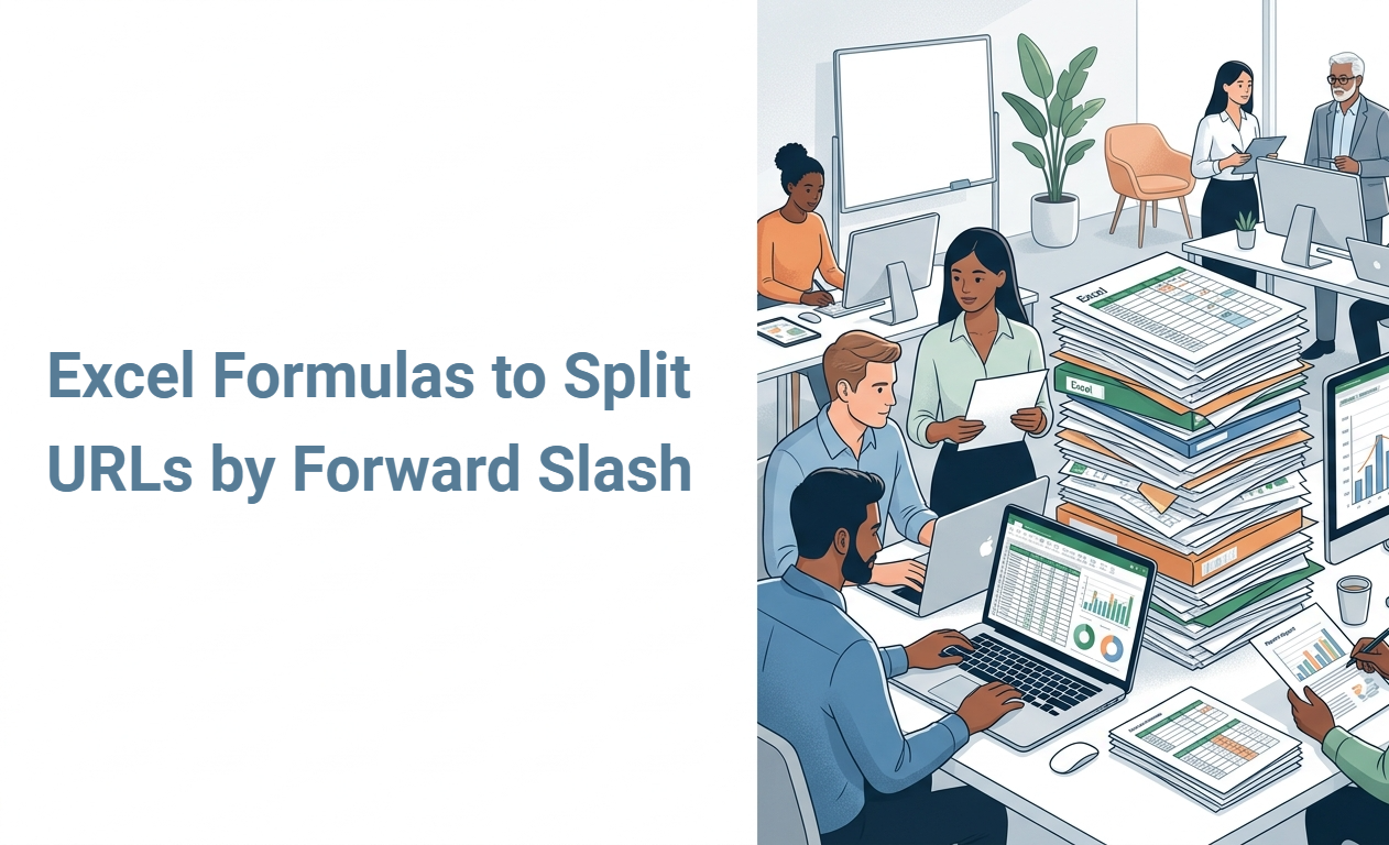 Excel Formulas to Split URLs by Forward Slash