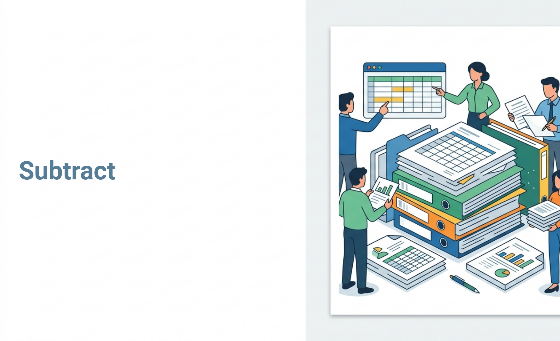 Subtract Category