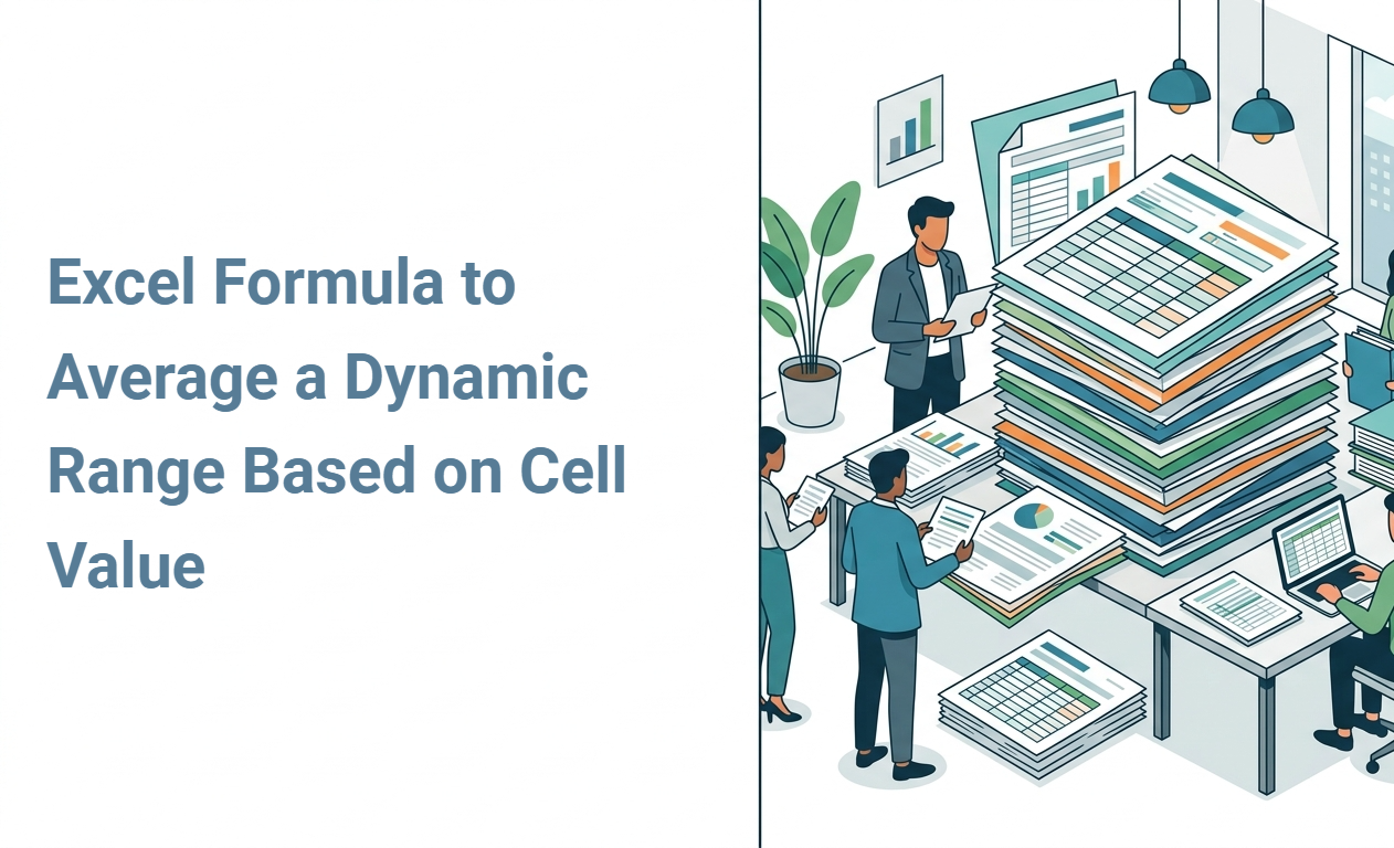 Excel Formula to Average a Dynamic Range Based on Cell Value