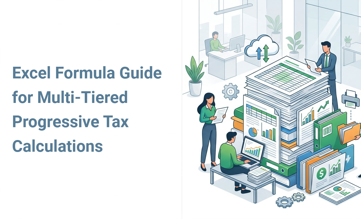 Excel Formula Guide for Multi-Tiered Progressive Tax Calculations