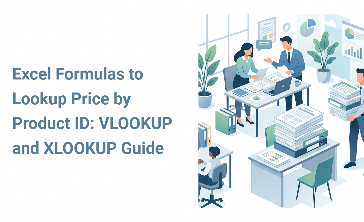Excel Formulas to Lookup Price by Product ID: VLOOKUP and XLOOKUP Guide