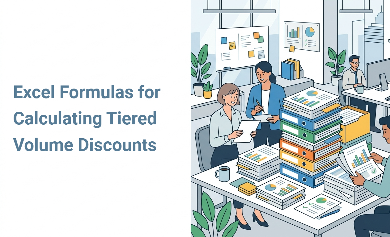 Excel Formulas for Calculating Tiered Volume Discounts