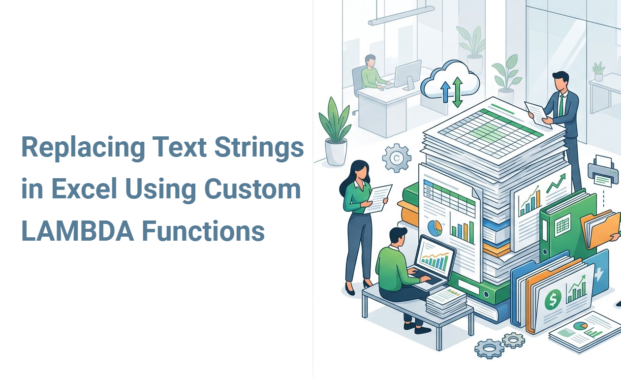 Replacing Text Strings in Excel Using Custom LAMBDA Functions