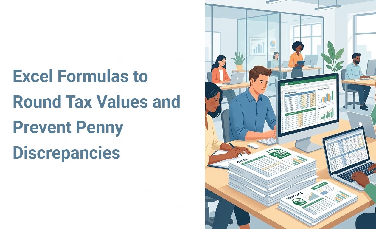 Excel Formulas to Round Tax Values and Prevent Penny Discrepancies