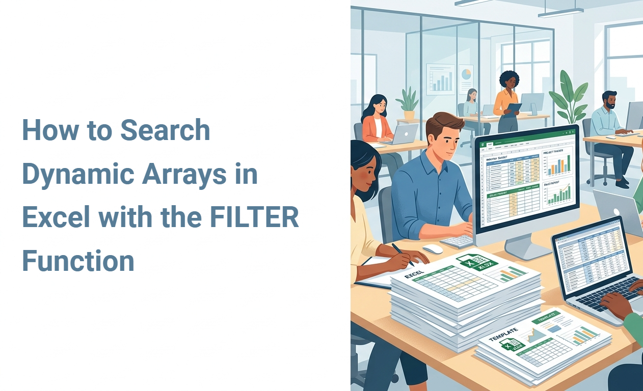 How to Search Dynamic Arrays in Excel with the FILTER Function