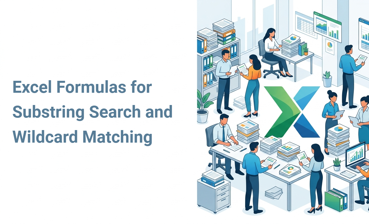 Excel Formulas for Substring Search and Wildcard Matching
