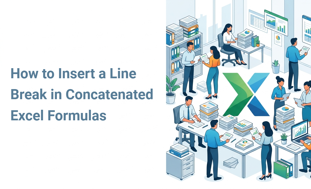How to Insert a Line Break in Concatenated Excel Formulas