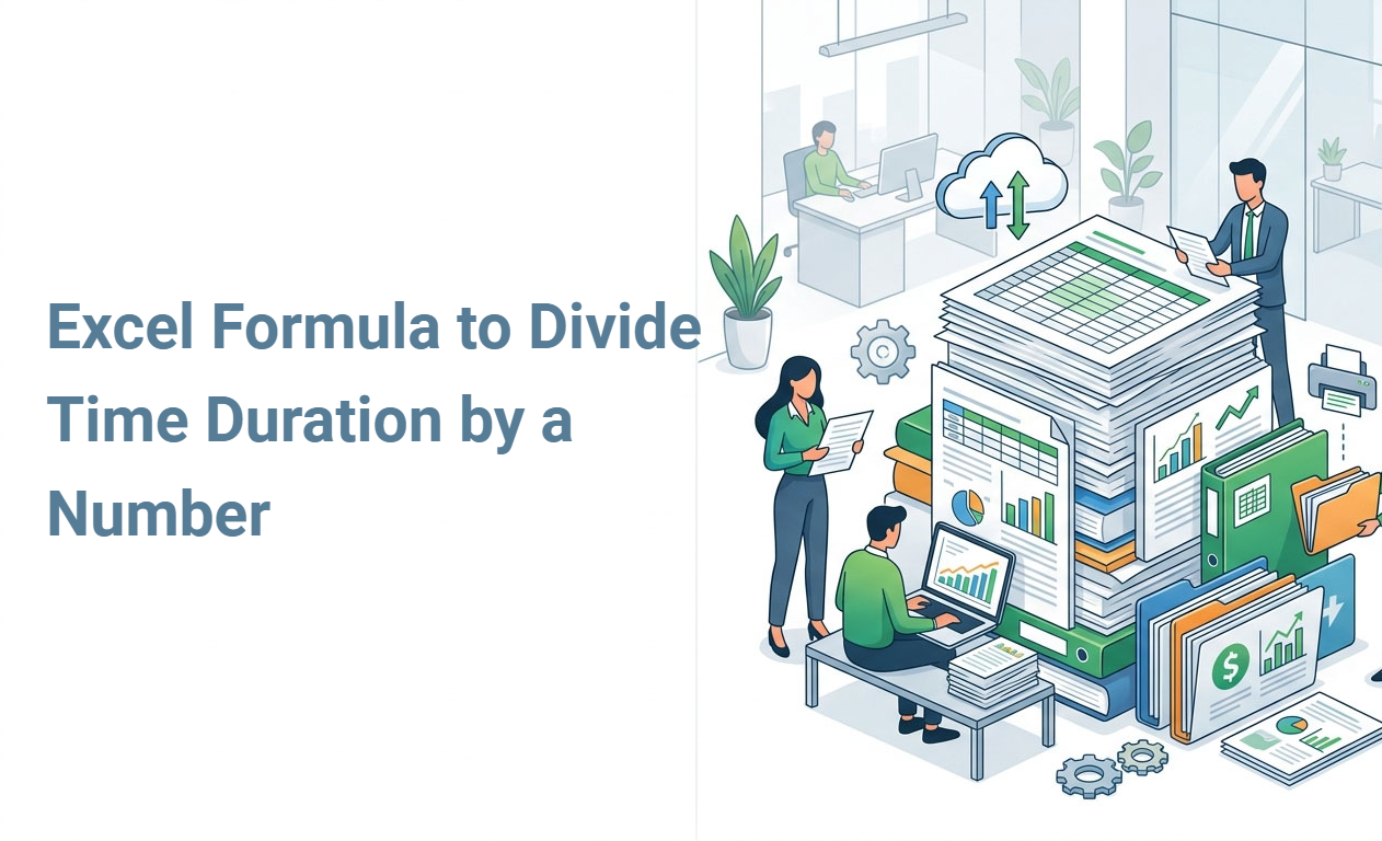 Excel Formula to Divide Time Duration by a Number