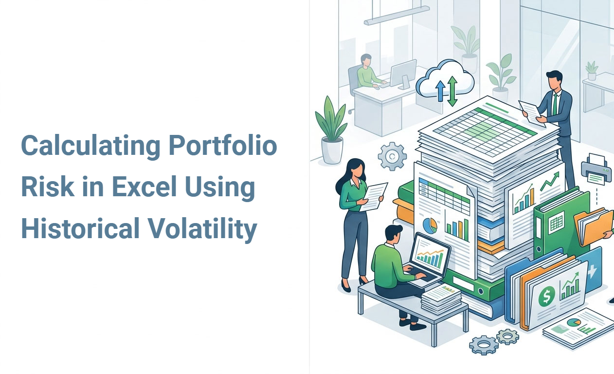 Calculating Portfolio Risk in Excel Using Historical Volatility