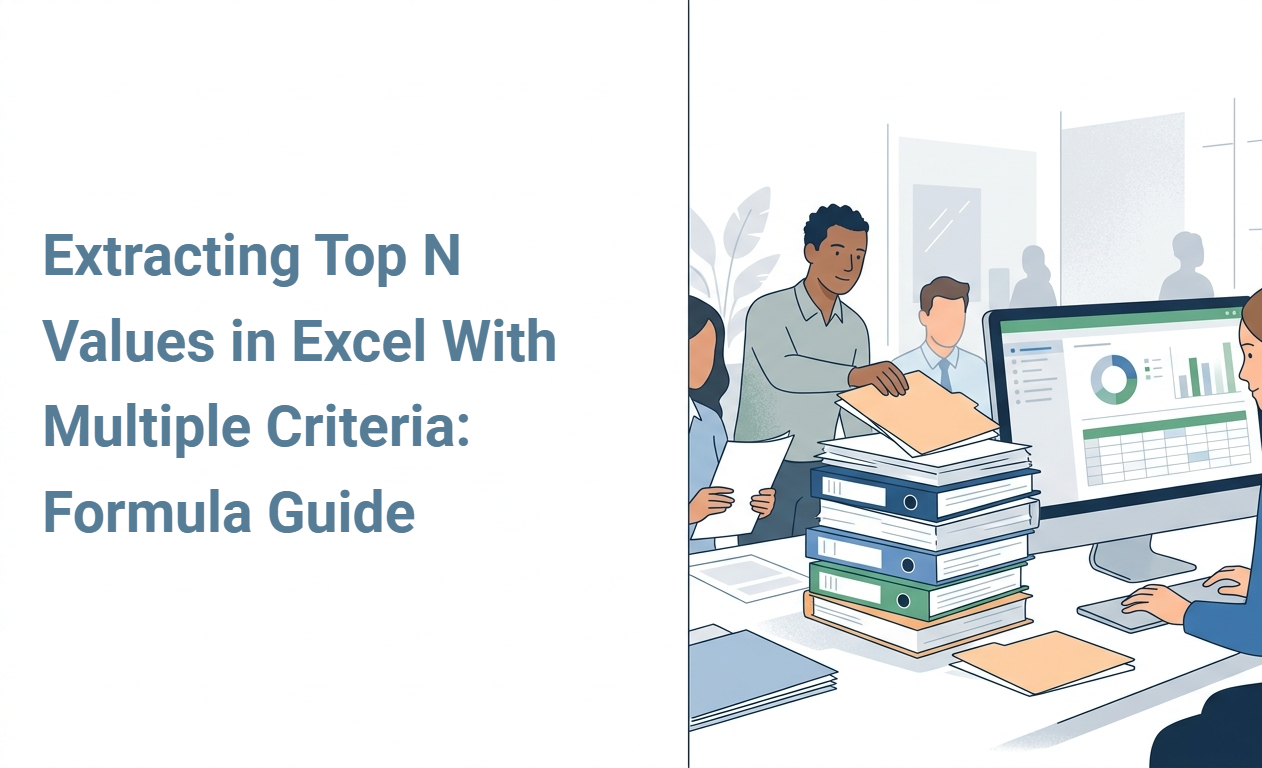 Extracting Top N Values in Excel With Multiple Criteria: Formula Guide